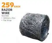 BUCO Razor Wire (Flar Wrap) 500mm x 15m 1022482 offer