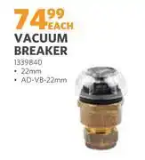 BUCO Vacuum Breaker 22mm 1339840 offer