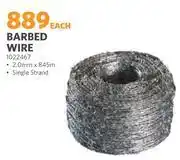 BUCO Barbed Wire (Single Strand) 2.0mm x 845m 1022467 offer