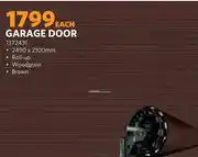 BUCO Garrage Roll Up Door (Brown) 2490 x 2100mm offer