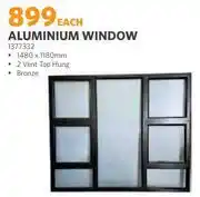 BUCO Aluminum Window (Bronze) 1480 x 1180mm offer