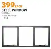 BUCO Steel Window 1511 x 654mm NE4 offer