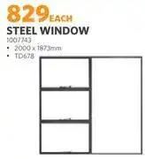 BUCO Steel Window 2000 x 1873mm TD678 offer