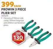 BUCO Prowin 3 Piece Plier Set 1334241 offer