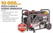 BUCO Steco 5.5 KVA 4 Stroke Generator 1382246 offer