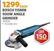 BUCO Bosch 115mm 900W Angle Grinder 1310529 offer