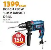 BUCO Bosch 750W 13MM Impact Drill 1306301 offer