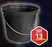 BUCO Livingstone 10L Round Builders Bucket 1077949 offer
