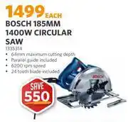 BUCO Bosch 185mm 1400W Circular Saw 1335314 offer