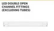 BUCO LED Double Open Channel Fittings (Excluding Tubes) Radiant LED Tube 18W 1200mm 6500K 1335020 offer