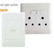 BUCO Apollo Double Wall Socket White offer