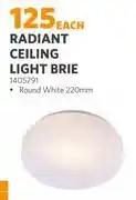 BUCO Radiant Ceiling Light Brie 1405791 offer