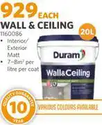 BUCO Duram 20L Wall & Ceiling 1160086 offer