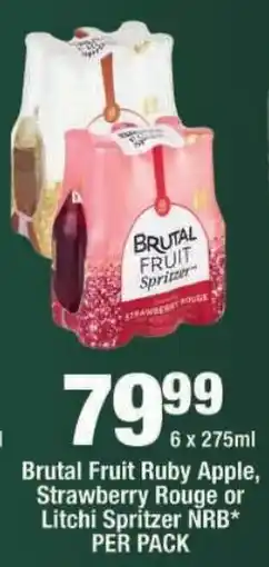 OK Liquor Brutal Fruit Spritzer offer