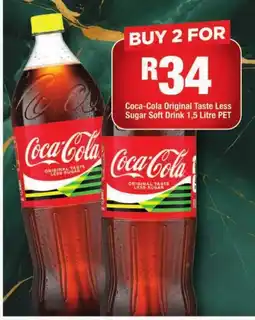 OK Liquor Coca-Cola Original Taste Less Sugar Soft Drink offer