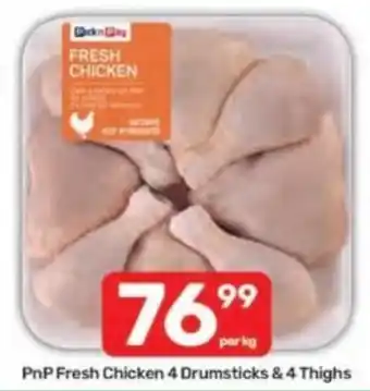 Pick n Pay PnP Fresh Chicken 4 Drumsticks & 4 Thighs offer