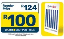 Pick n Pay SMART SHOPPER offer