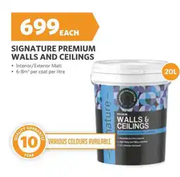 BUCO Signature Premium Walls and Ceilings offer