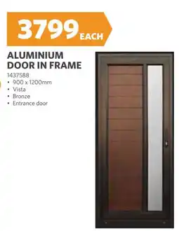 BUCO ALUMINIUM DOOR IN FRAME offer