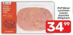 Pick n Pay PnP Sliced Luncheon Loaves Assorted offer