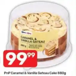 Pick n Pay PnP Caramel & Vanilla Gateau Cake offer