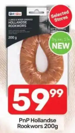 Pick n Pay PnP Hollandse Rookwors offer