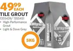 BUCO Tile Grout KWIKgrout offer