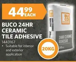 BUCO BUCO 24HR CERAMIC TILE ADHESIVE offer