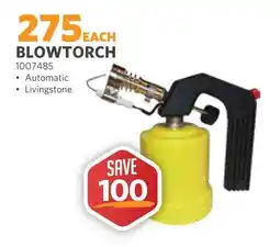 BUCO Blowtorch Livingstone offer