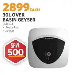 BUCO 30L OVER BASIN GEYSER offer
