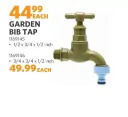 BUCO GARDEN BIB TAP offer
