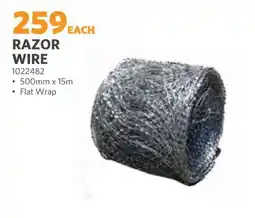 BUCO RAZOR WIRE offer