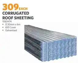 BUCO Corrugated Roof Sheeting offer