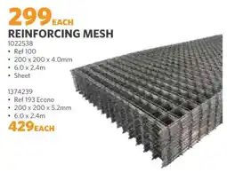 BUCO REINFORCING MESH offer