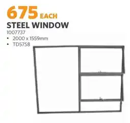 BUCO STEEL WINDOW offer