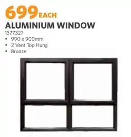 BUCO ALUMINIUM WINDOW offer