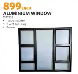 BUCO ALUMINIUM WINDOW offer