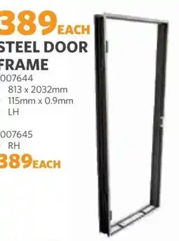 BUCO STEEL DOOR FRAME offer