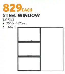 BUCO STEEL WINDOW offer