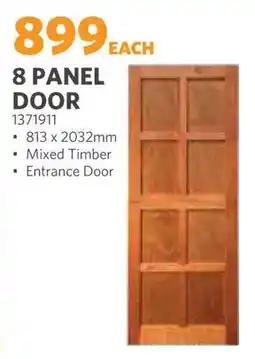 BUCO 8 panel door offer