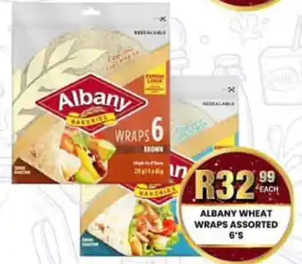 Take 'n Pay Albany Wheat Wraps Assorted offer
