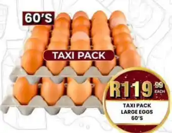 Take 'n Pay TAXI PACK LARGE EGGS offer