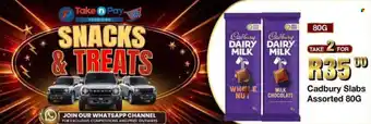 Take 'n Pay Cadbury Slabs Assorted offer