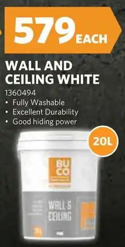 BUCO Buco wall and ceiling white offer