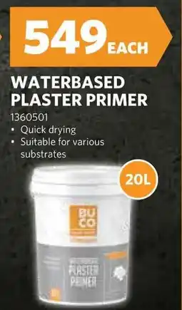 BUCO Buco waterbased plaster primer offer