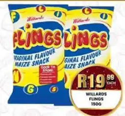 Take 'n Pay Willards Flings offer