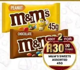 Take 'n Pay M&M's Sweets Assorted offer