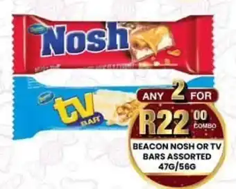 Take 'n Pay Beacon Nosh or TV Bars Assorted offer
