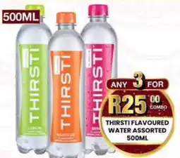 Take 'n Pay Thirsti Flavoured Water Assorted offer