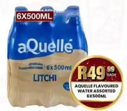 Take 'n Pay aQuellé Flavoured Water Assorted offer